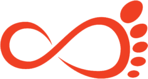 Center for Barefoot Massage infinifoot logo